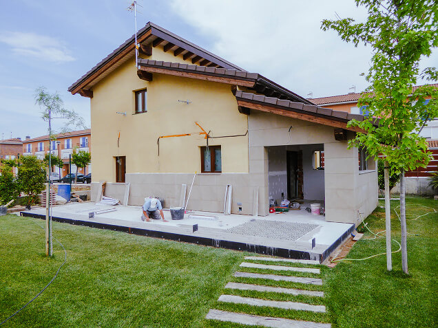 Construcción de viviendas unifamiliares